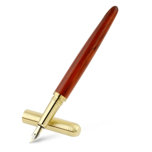 Stylo Plume en Bois Fait à la Main Cobee - Pointe Fine 0,7 mm