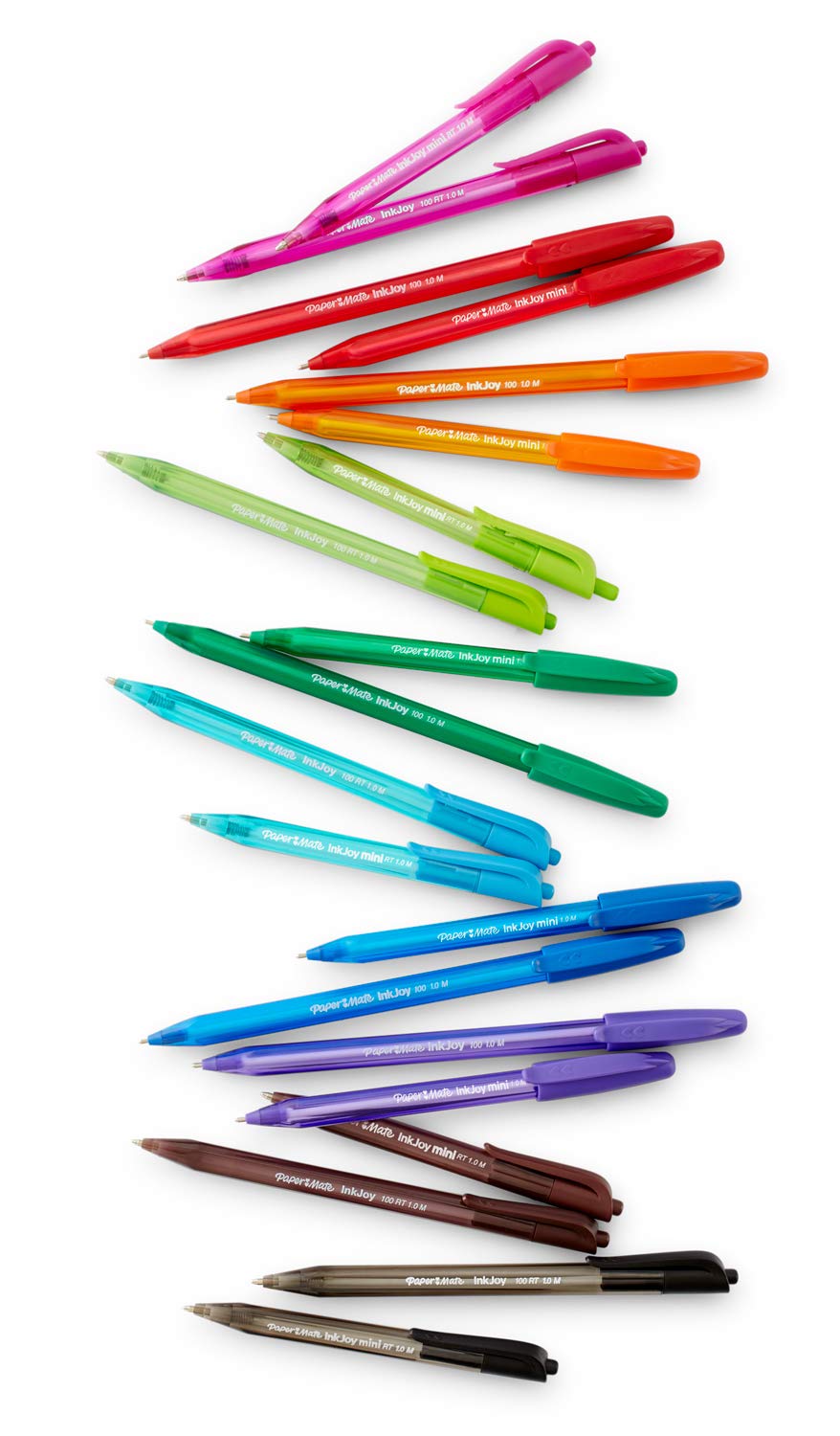 Stylo Bille InkJoy 100ST Paper Mate - Pointe Fine 0,7 mm Lot de 10 – Image 6