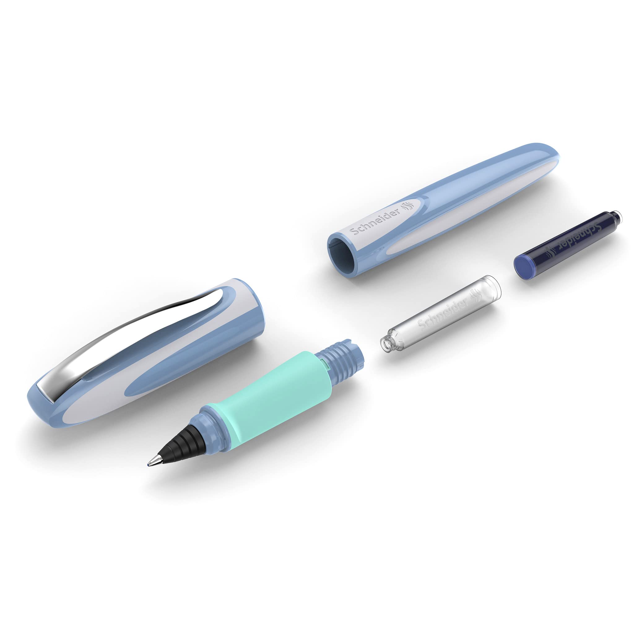 Stylo Roller Schneider Ray Rechargeable Bleu - Ambidextre – Image 6