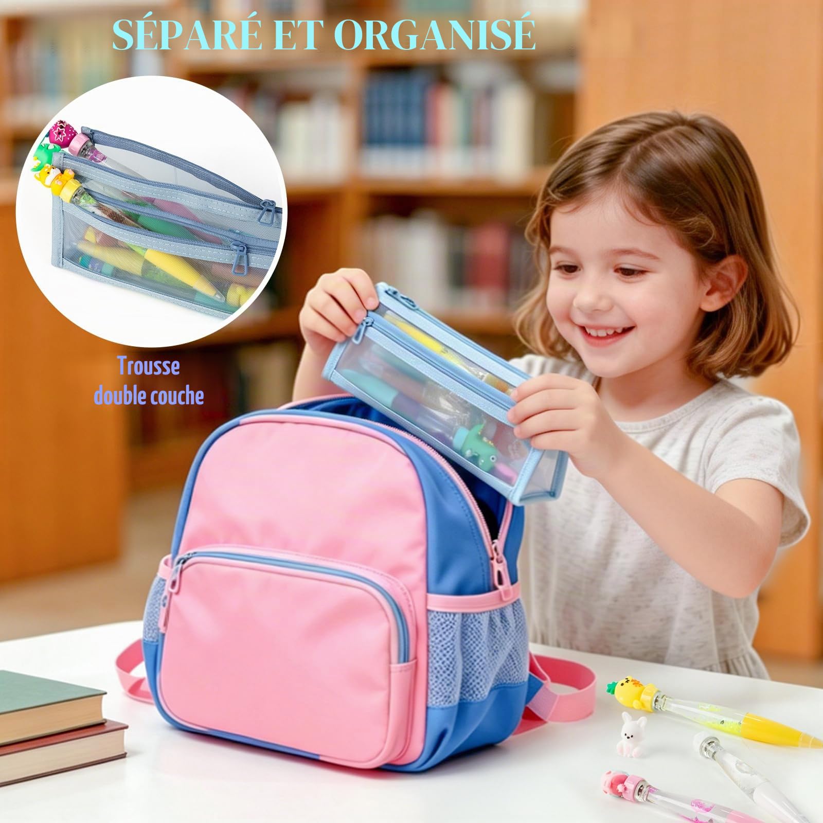 Stylo Bille Kawaii Tigerhu - Lot de 12 Stylos Anti-Stress Animaux – Image 6