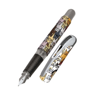 Stylo Plume College Chats Online - Ergonomique Enfant