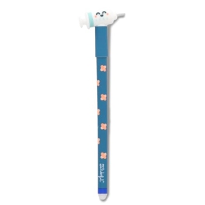 Mr. Wonderful stylo effaçable Bo-Bo à motif seringue, encre bleue