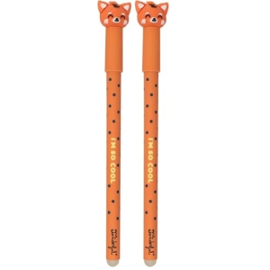Mr. Wonderful lot de 2 stylos effaçables Panda rouge I'm so cool