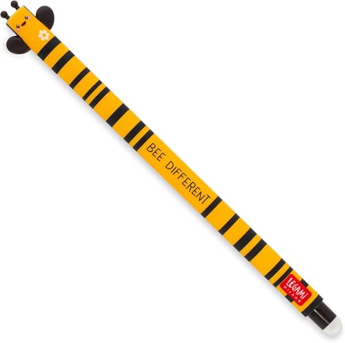 Legami lot de 2 stylos gel effaçables Summer Vibes coccinelle et abeille