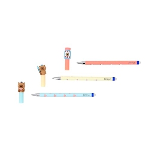 Mr. Wonderful set de 3 stylos effaçables Bo-Bo Capybara et Pillbox