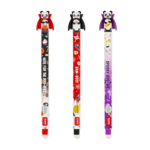 Legami Set Halloween : Blind Box stylo effaçable et 2 stylos Lovely Friends